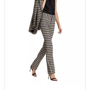 Nwt Alice & olivia houndstooth  pants- size 0